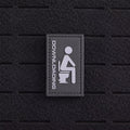 Downloading toilet PVC morale patch black