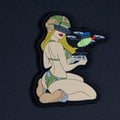 FPV Drone Girl PVC morale patch