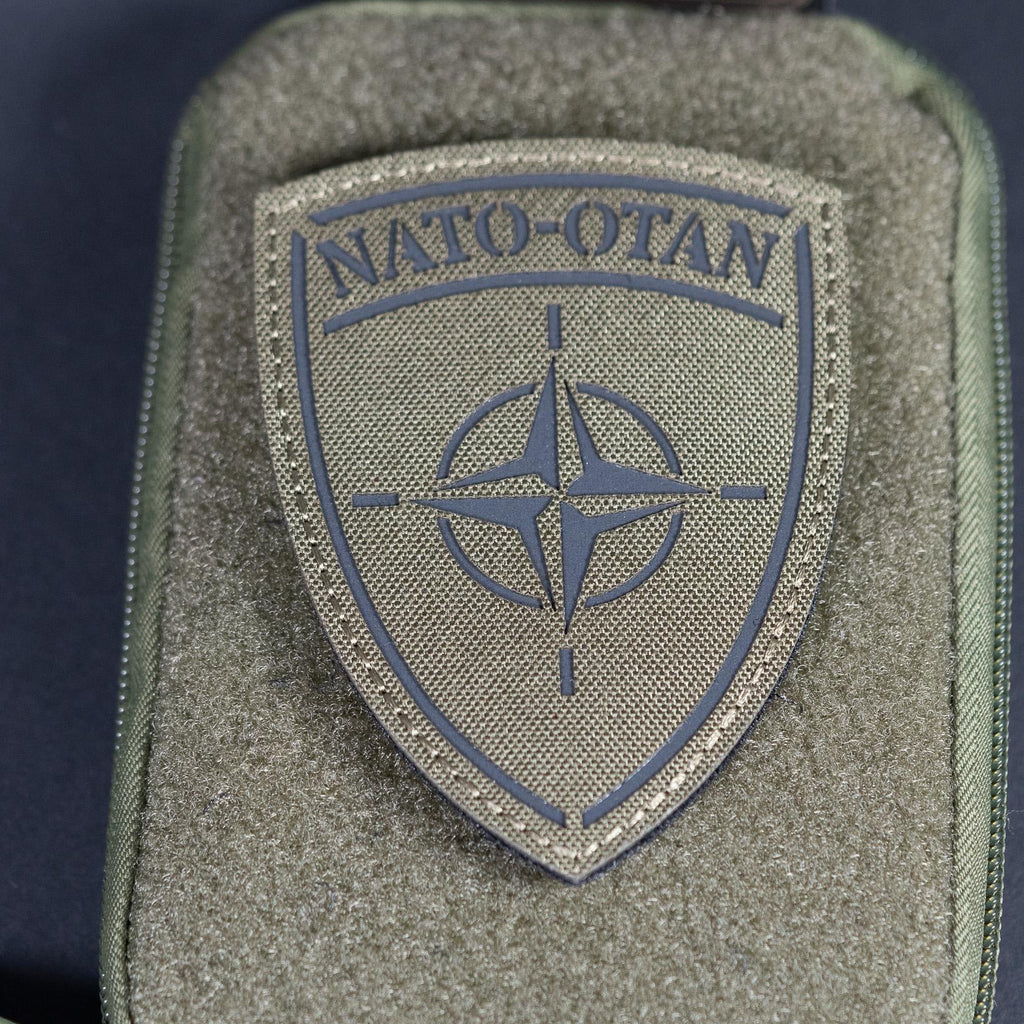 NATO-OTAN laser-cut Cordura tactical patch