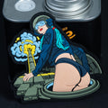 Tactical Pin-Up Girl Explosion PVC morale patch