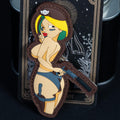 Tactical Pin-Up Girl PVC morale patch