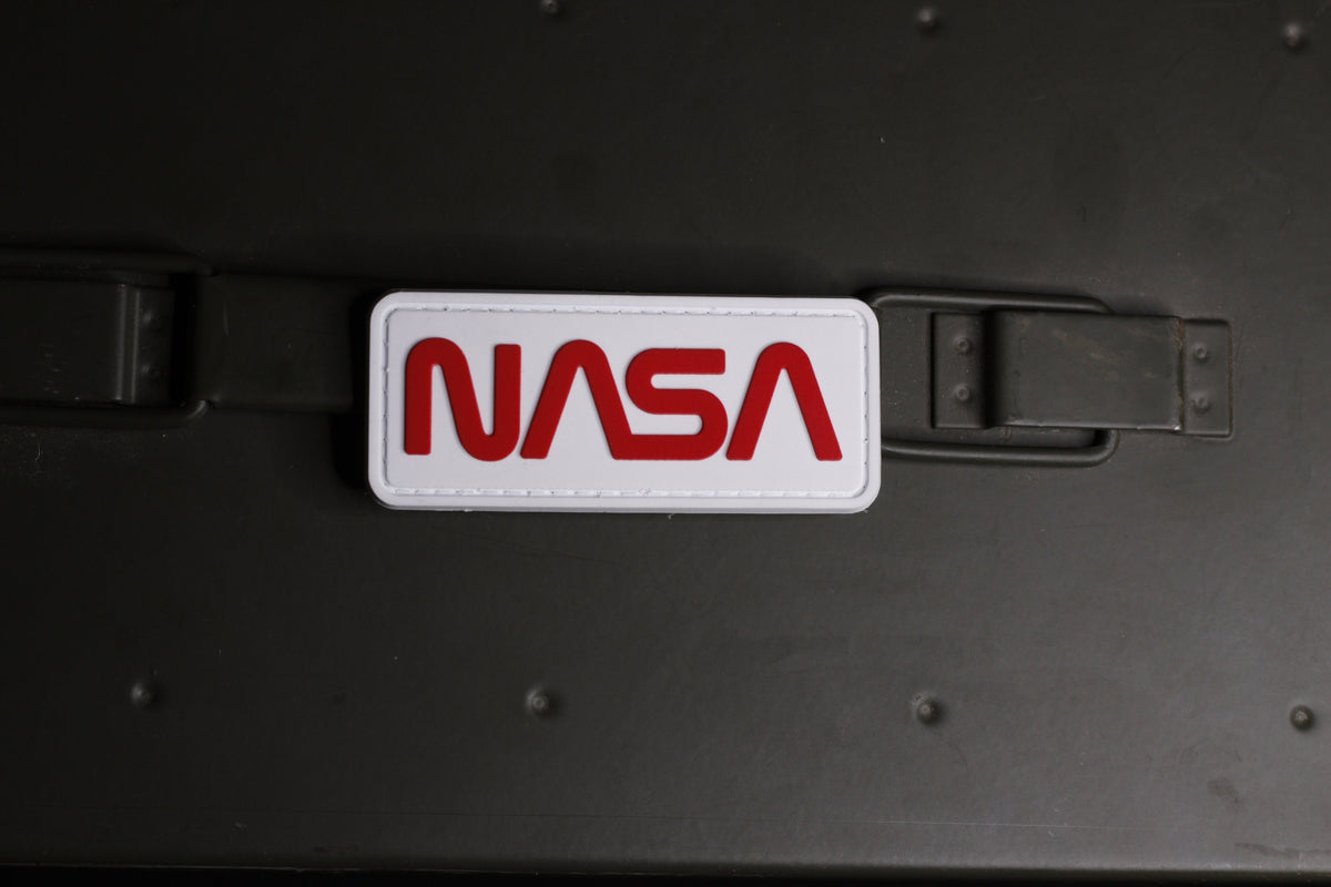 NASA PVC Morale Patch | Space Explorer | Tactical Gear Accessory Patch | Hook Backing