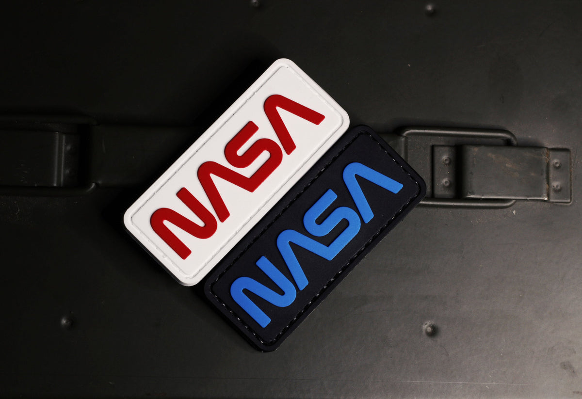 NASA PVC Morale Patch | Space Explorer | Tactical Gear Accessory Patch | Hook Backing