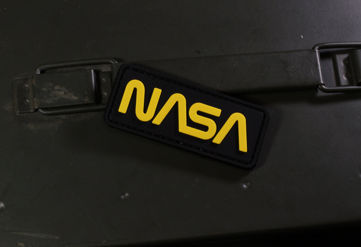 NASA PVC Morale Patch | Space Explorer | Tactical Gear Accessory Patch | Hook Backing
