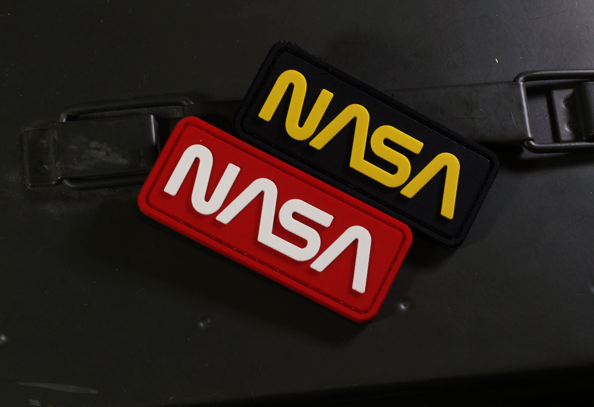 NASA PVC Morale Patch | Space Explorer | Tactical Gear Accessory Patch | Hook Backing