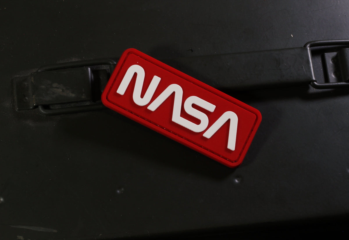 NASA PVC Morale Patch | Space Explorer | Tactical Gear Accessory Patch | Hook Backing