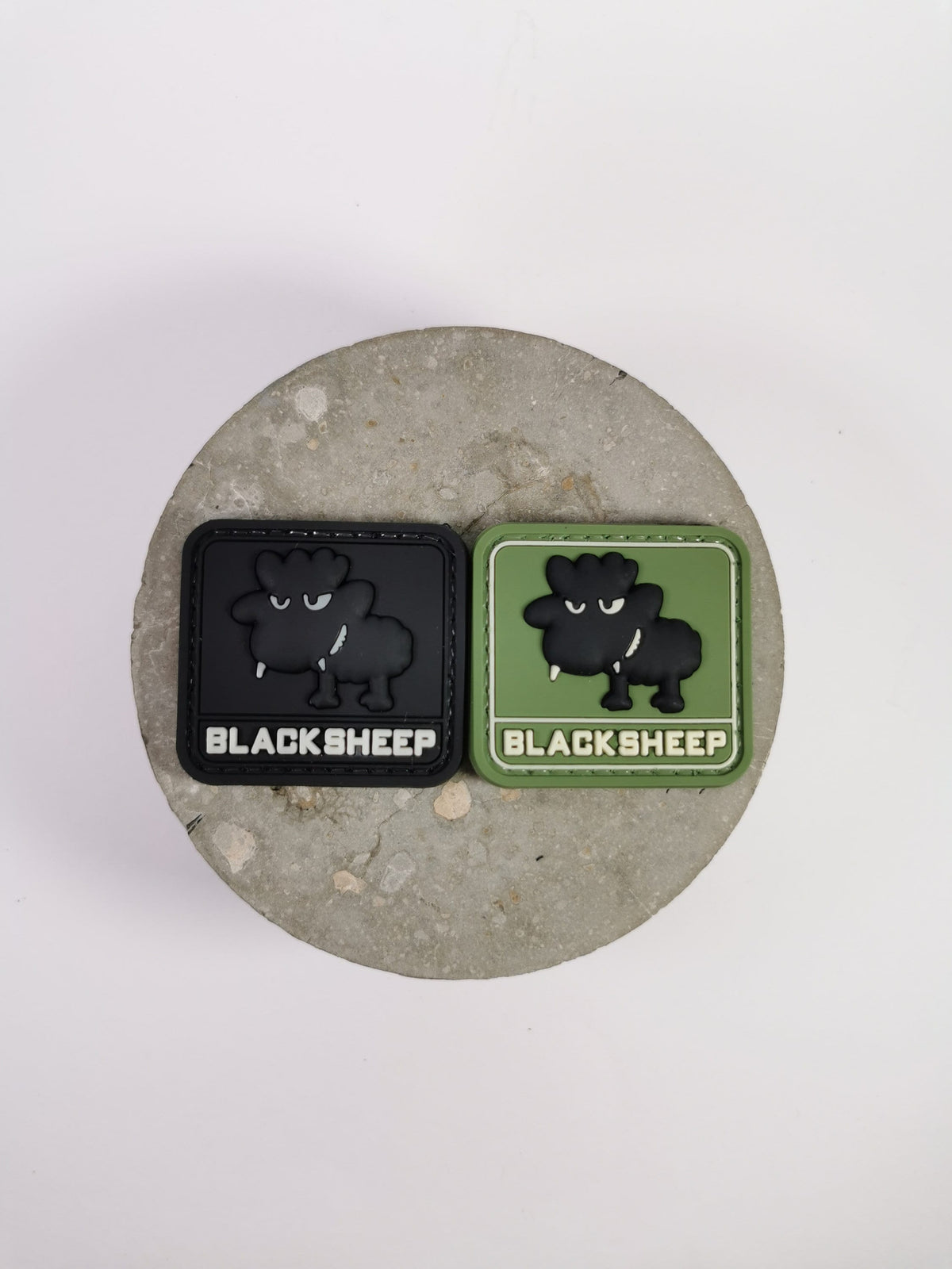 PVC Morale Patch Black Sheep – Hook Backing