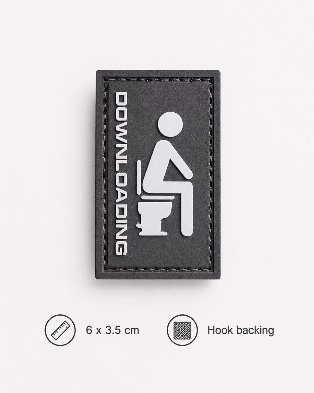 PVC Morale Patch "Downloading"