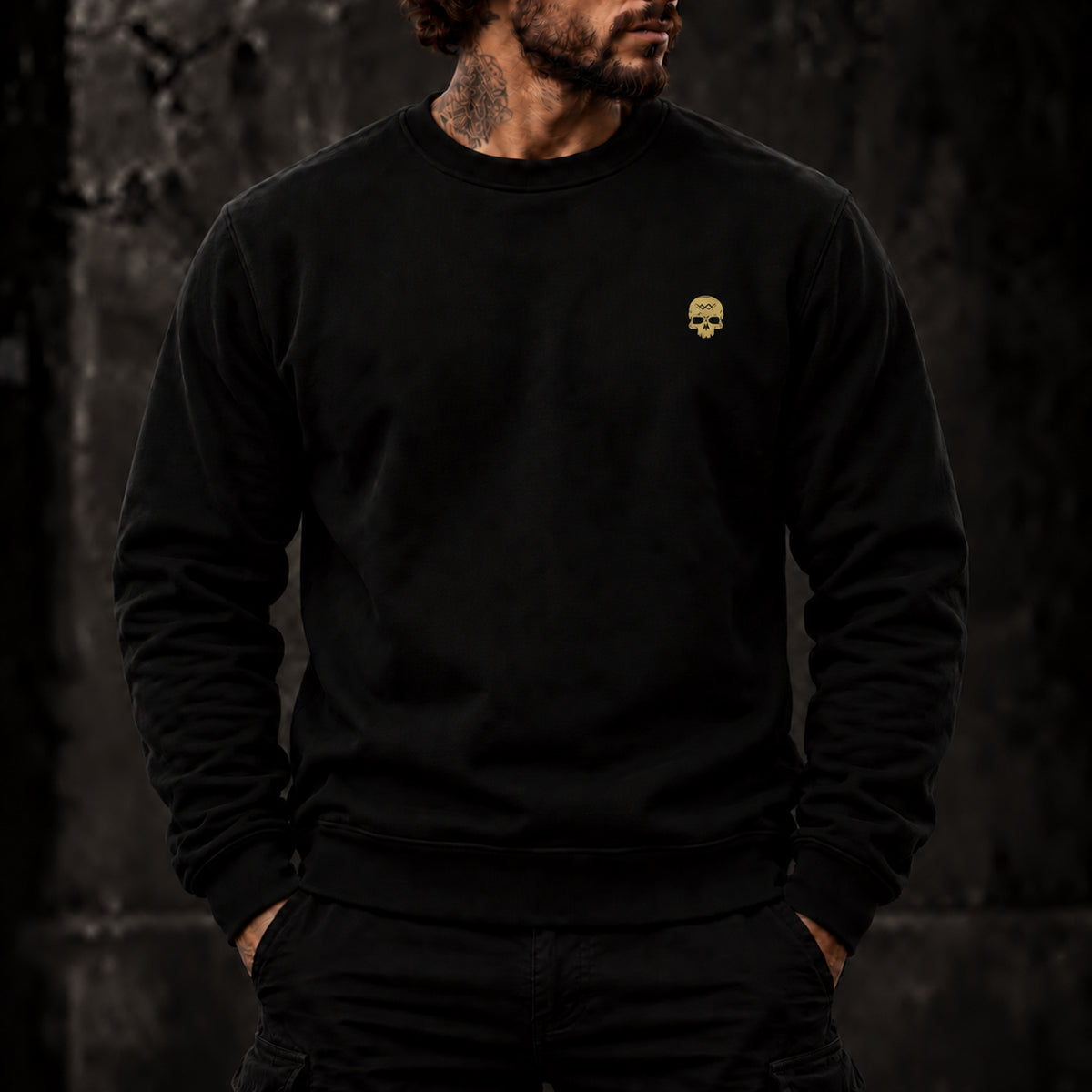paganedc logo on sweatshirt front